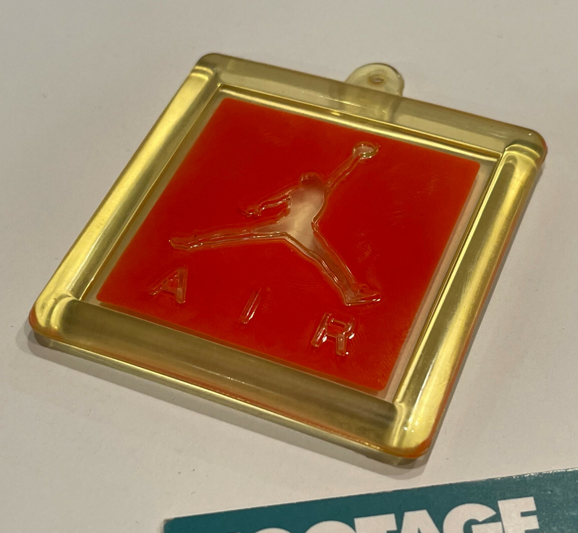 NIKE AIR JORDAN III 3 IV 4 RETRO OG JUMPMAN KEYCHAIN HANG TAG BRED