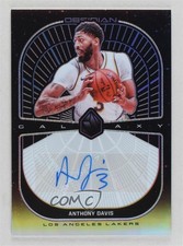 2019-20 Panini Obsidian Galaxy Auto 16/35 Anthony Davis #GA-ADV Auto 7y2