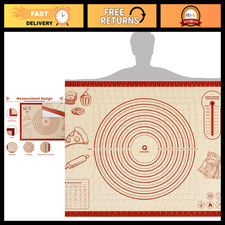 Extra Large Non-Slip Silicone Baking Mat 32"x24" for Pastry & Bread Making