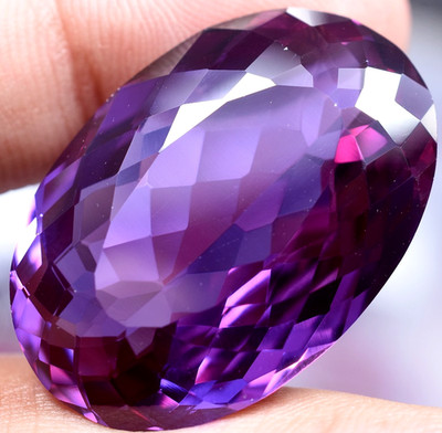 VVS 69,99 CT Natürlicher Farbwechsel Alexandrit ohne Fehler Zertifiziert Großer Edelstein