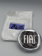 FOR FIAT GRANDE PUNTO 500 PONDA BUMPER GRILL BADGE 95MM FRONT UK