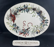 Lenox Winter Greetings~16 Oval Platter New In...