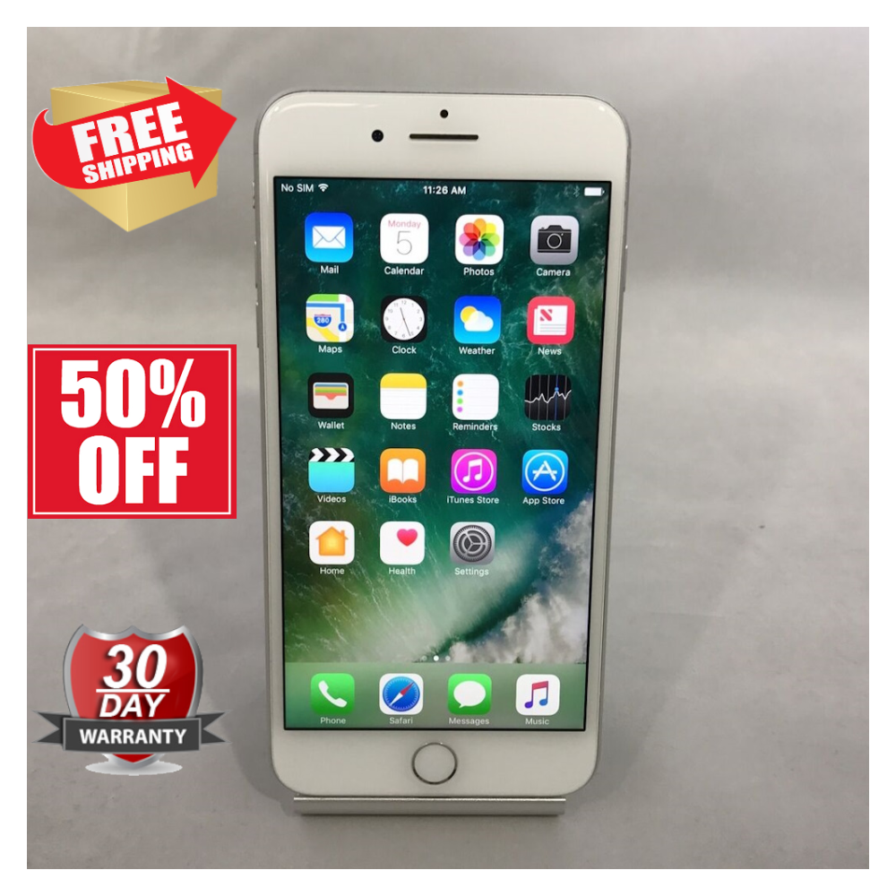 Apple iPhone 7 Plus Silver/Black -32GB 128GB- Unlocked Verizon T