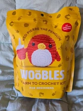 The Woobles Red Pierre the Penguin Crochet Kit LE 1/12,000 MCDONALD’S EXCLUSIVE