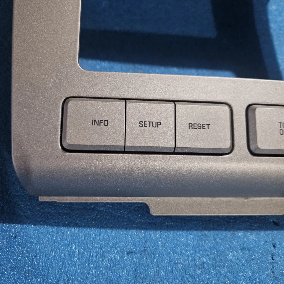 Lincoln MKZ 2007-2009 radio y reloj bisel cubierta panel OEM probado Foto 2 de 4