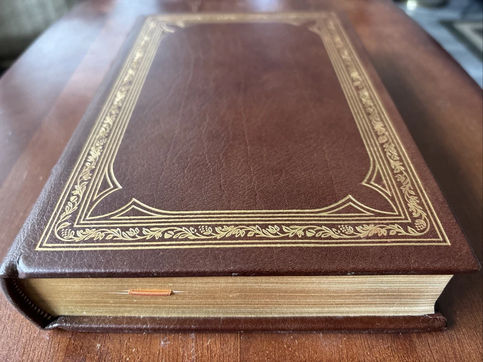 Franklin Library - Leaves of Grass by Walt Whitman - 100 Greatest Leather HC - Image 2 of 4