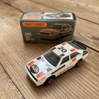 Matchbox Lesney Superfast 25 Audi Quattro in white, ,brown & orange tampo, mib!