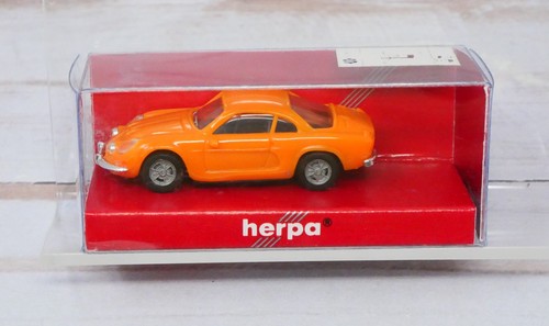 Herpa 022828, Renault Alpine A110 Coche Deportivo Dos Plazas, Naranja, Escala 1/87 HO | Zustand: New