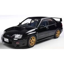 S1812305 1/18 Subaru Impreza WRX STI 2004 Black Diecast