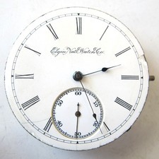 ELGIN NATIONAL Pocket Watch 16 Size 11 Jewel Movement Only Grade 127