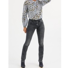 Cabi Style 4705 Slim Straight Black Jeans Cinch Straight Size 6