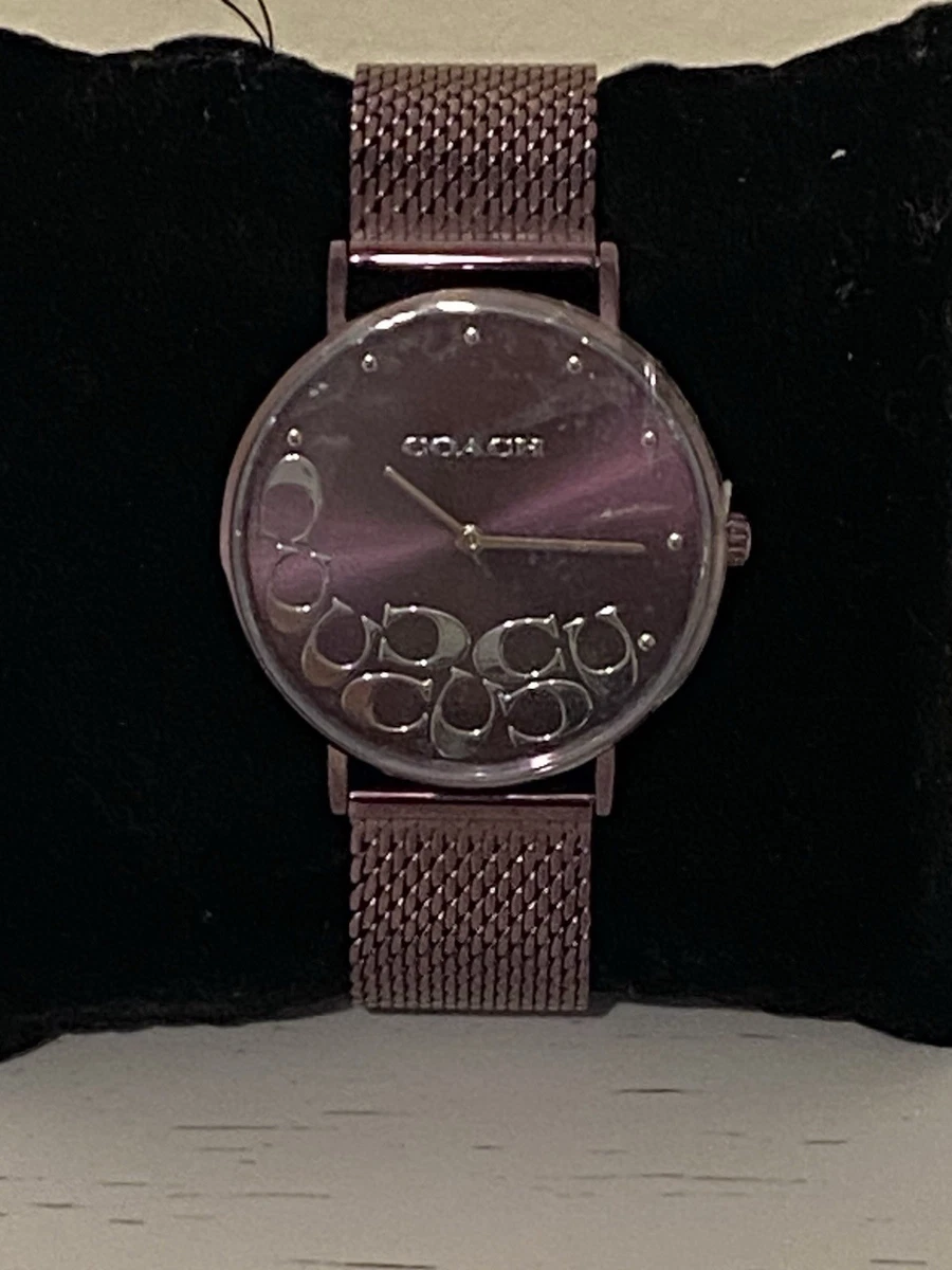 Coach Stainless Steel Band Round Wristwatches for sale | eBay