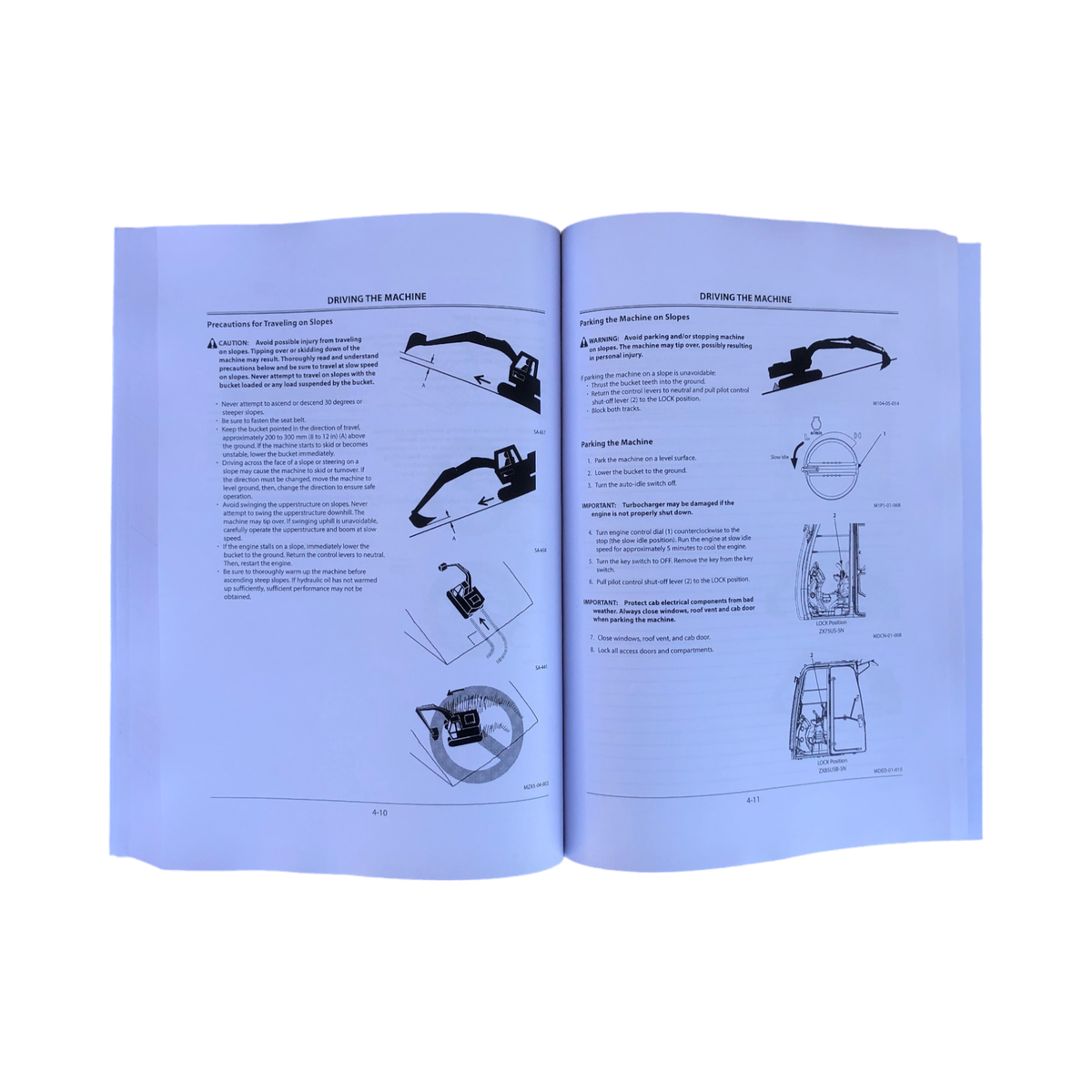 HITACHI ZAXIS ZX 75US-5N 85USB-5N EXCAVATOR OPERATORS MANUAL