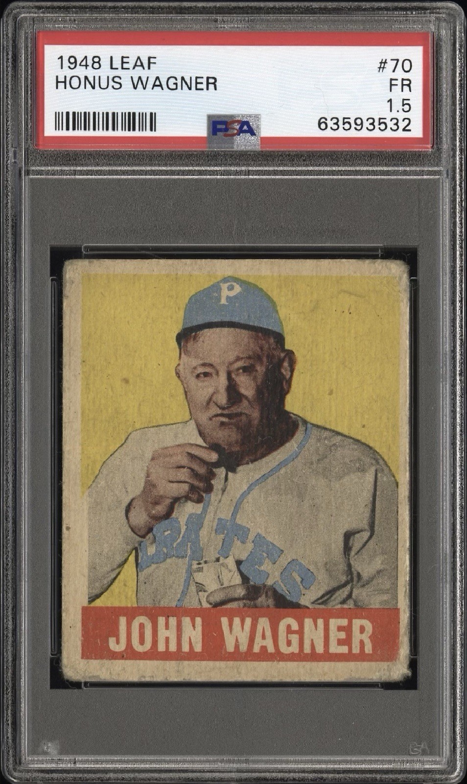 1948 Leaf Honus Wagner #70 PSA 1.5