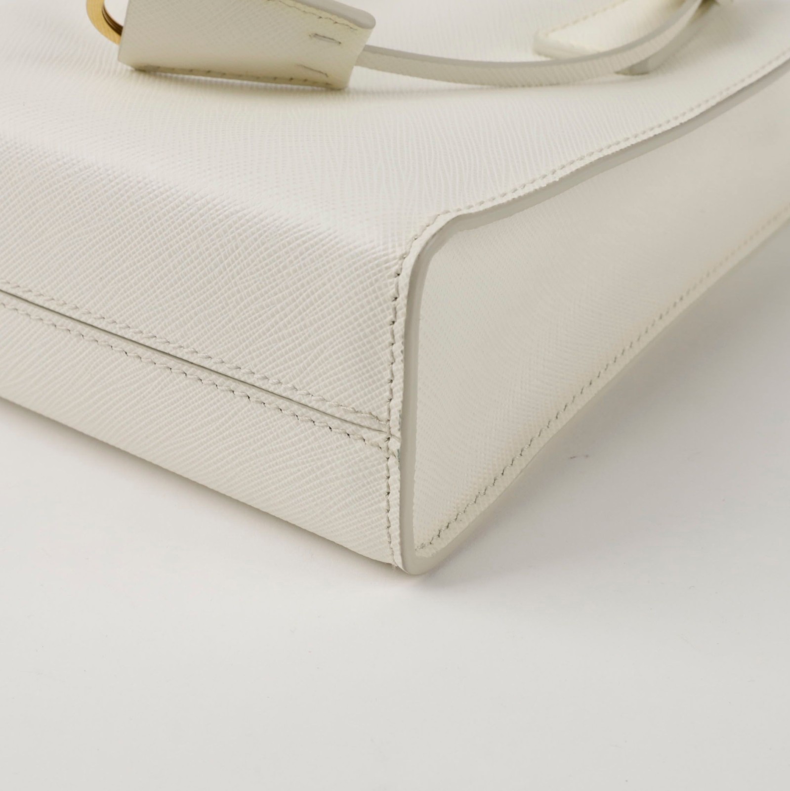 Prada 1BA358 Triangular Logo Mini Tote Shoulder B… - image 8