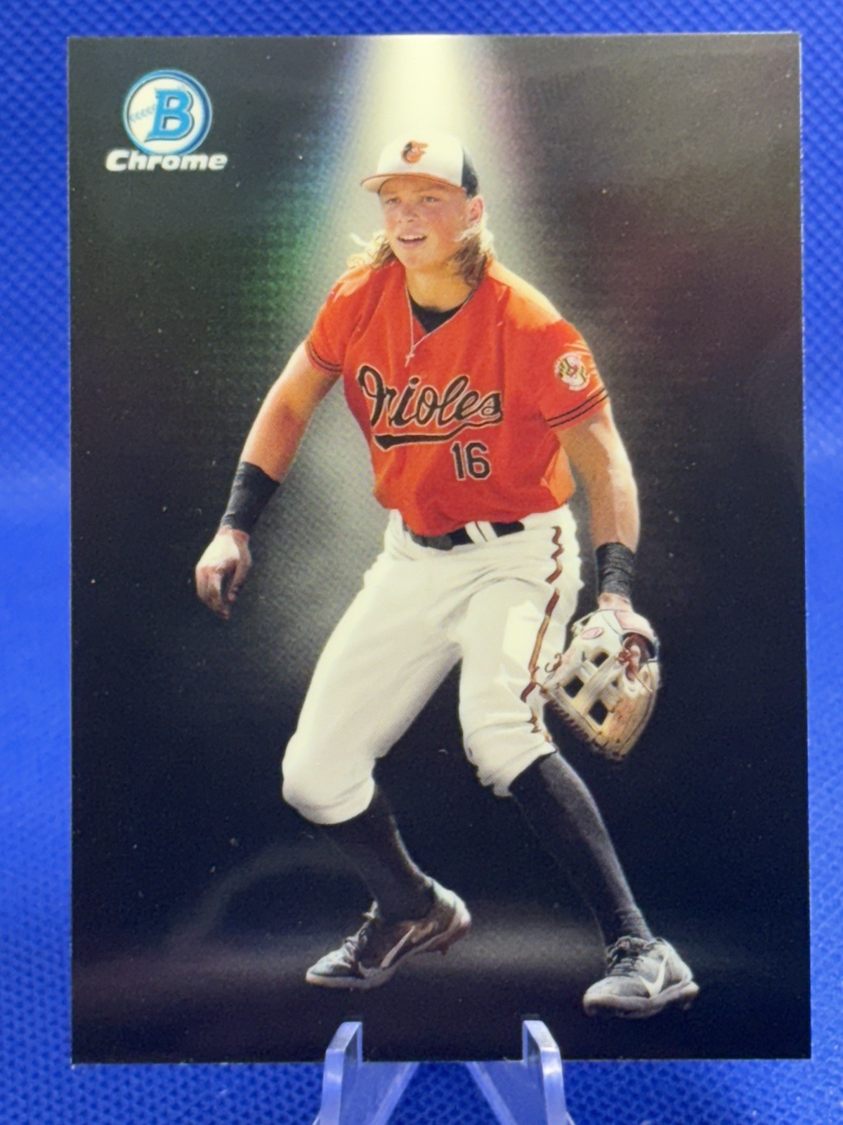 2023 Bowman Chrome Jackson Holliday Spotlight Refractor #BS-6 Orioles