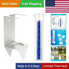 Upgraded Rain Gauge, 7" Freeze Proof Rain Gauge Outdoor Best Rated, Large.......