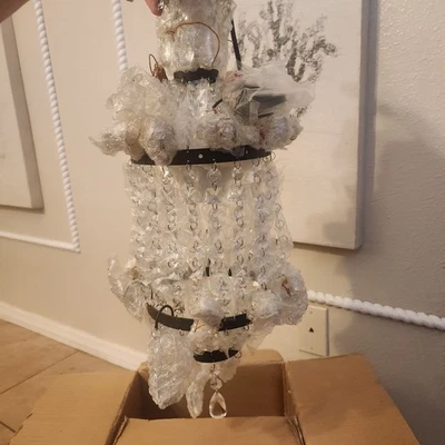 Pottery Barn Glass Chandeliers & Ceiling Fixtures for sale | eBay