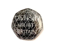 2020 Mint Rare Diversity Built Britain 50p Fifty Pence Coin Collectors