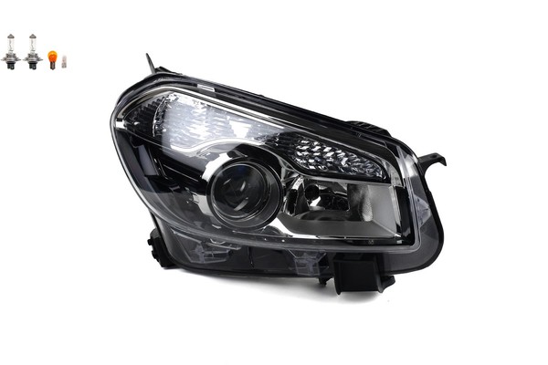 Scheinwerfer Passend FüR Nissan Qashqai J10 03/10- Rechts Mit Leuchtmittel-image