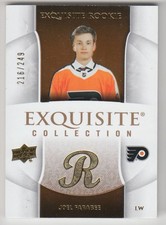 2019-20 Exquisite Collection 2005-06 Retro Rookies Joel Farabee 216/249