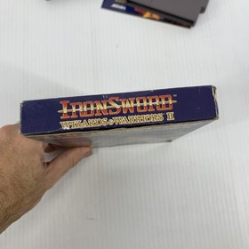 IronSword Wizards & Warriors II NES Nintendo Complete CIB Manual Video Games