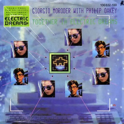 Giorgio Moroder With Philip Oakey Together In Electric Dreams Virgin