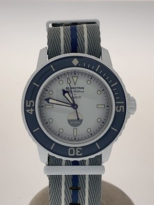 BLANCPAIN Fifty Fathoms Scuba Automatic Diver Watch Excellent JAPAN