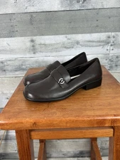 Easy Spirit Women’s Brown Leather Loafer Size 7M