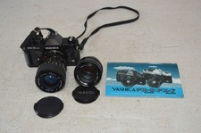 Yashica FX-3 Super 35mm Film Camera w/ 35-70mm  50mm f/1.7 Lenses