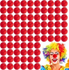 Red Clown Noses Circus Clown Nose Cosplay Noses Foam Circus Noses Bulk for Ha..