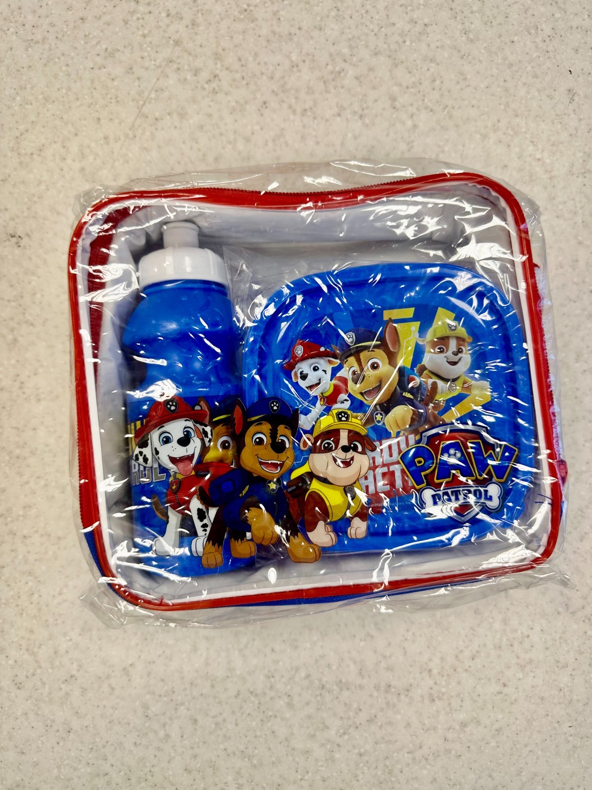 Juego de lonchera Nickelodeon Paw Patrol botella niños niños