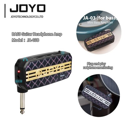 JOYO JA-03B BASS Guitar Headphone Amp Multi Effects Mini Practice Amplifier (OP)