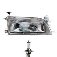 Scheinwerfer Links H4 FüR Toyota Corolla Compact _E10_ Inkl. Osram Lampen