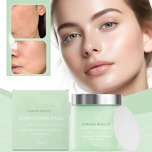 Zero Pore Pads Trgets Large Pores and Uneven Tone Korean Skincare 70pcs~ - Picture 5 of 11