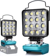 Cordless LED Work Light for Makita 18v Battery,Flood Lights for Makita Light 48W