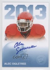 2013 Press Pass Press Pass Signings Blue 41/50 Alec Ogletree #PPS-AO Auto 0w8