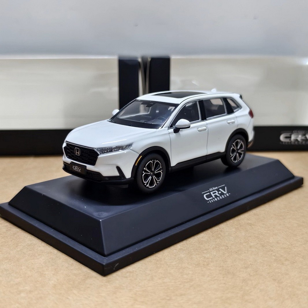 1/43 Scale Honda CR-V CRV 2023 SUV White Diecast Model Car Toy