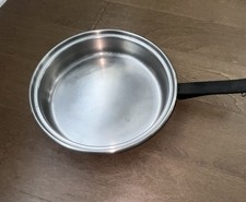 Amway Queen Cookware 10.5” Skillet / Pan Stainless Steel 3 Ply 18/8 USA: No Lid