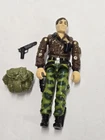 1986 Gi Joe HAWK Commander v2 Figure Vintage Hasbro Near Complete (No Helmet)
