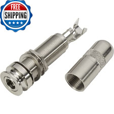 1/4In Jack - Switchcraft Acoustic End Pin Mono/Stereo Nickel W-Sc-6J1233