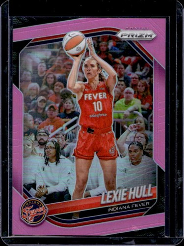 2025 Panini WNBA Prizm Lexie Hull Pink #/175 Fever