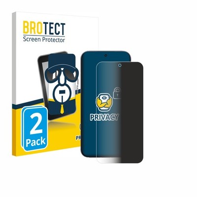 2x Blickschutz Folie für Xiaomi Redmi K90 Pro Max Displayschutz Privacy