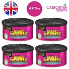 California Scents Coronado Cherry Car & Caravan Air Freshener - Pack of 4
