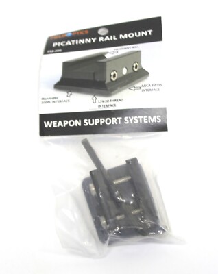 Picatinny Spotting Scope Rail Mount for Arca-Swiss & Manfrotto RC2 type