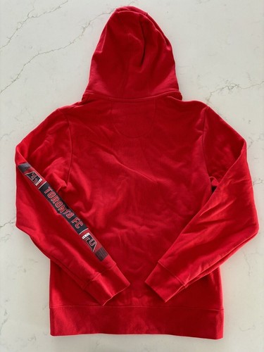 NWT Fanatics Toronto FC MLS Mens Full-Zip Logo Hoodie MENS SMALL S Red MSRP$70 - Picture 5 of 6