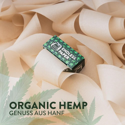 24x Granny's® Organic Hanf Endless Papers | 45mm Breite(5 Meter)| aus Hanfpapier - Bild 2 von 7