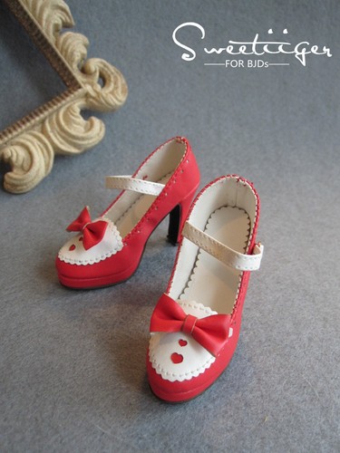 【Tii】1/3 BJD Zapatos Tacón Alto SD16 SD13 LOLITA Conjunto Super Dollfie DD DZ Luts - Imagen 3 de 7
