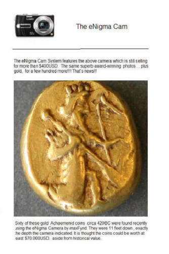 -Famous Long Range Metal Detector Gold-Silver-Metals-Gems-Money Special Edition- - Picture 6 of 11