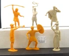 Marx 54mm Reissue Ben Hur Roman Figures, Six Different
